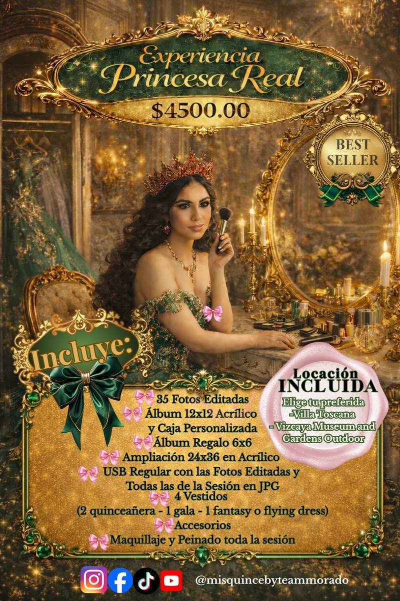 Paquete princesa real