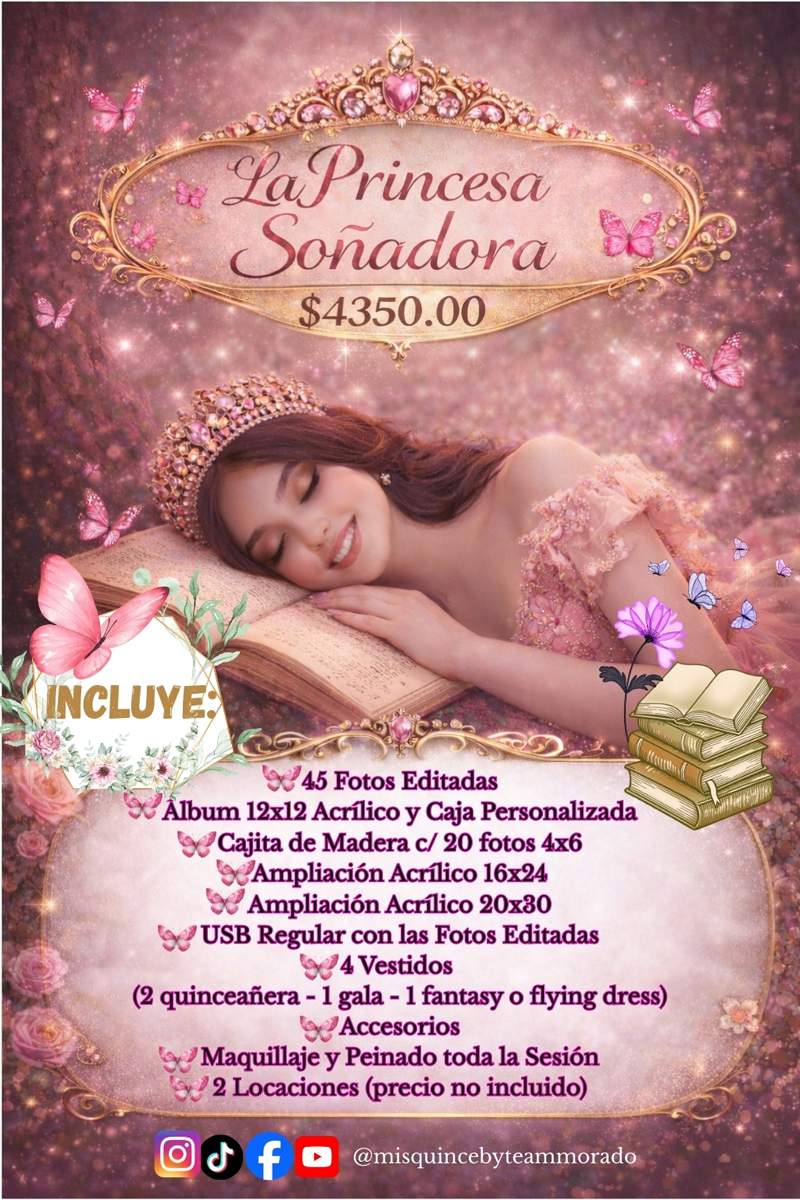 Paquete princesa soñadora